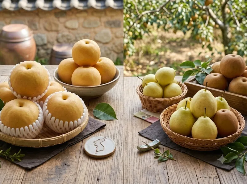 Lê xanh, lê vàng và lê Hàn Quốc có giá trị năng lượng khác nhau